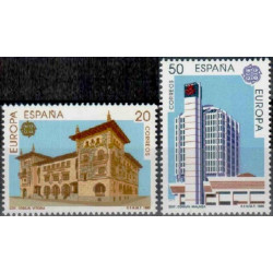 Ispanijos pašto ženklai (1990). Pašto pastatai