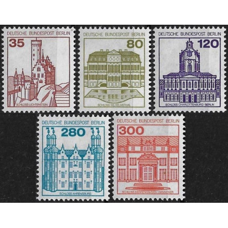 Vakarų Berlynas 1982. Architektūra (standartinė serija)
