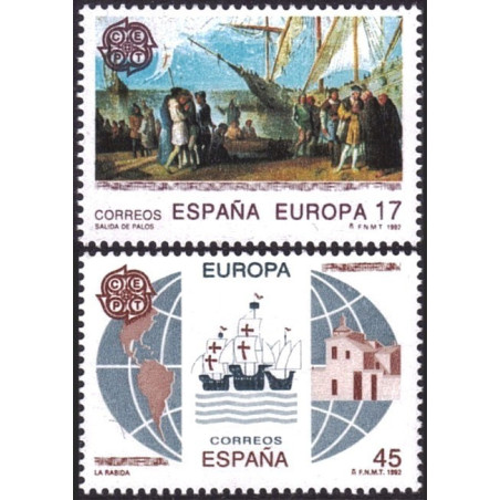 Ispanijos pašto ženklai (1992). Amerikos atradimas