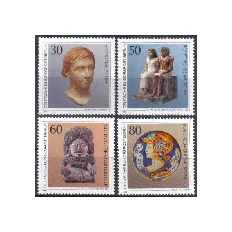 West Berlin stamps (1984) for sale. Sculptures