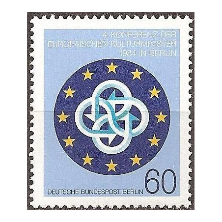 Vakarų Berlyno pašto ženklai (1984). Europos Sąjunga