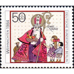 Vakarų Berlyno pašto ženklai (1984). Kalėdos