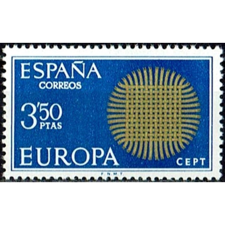 Ispanijos pašto ženklai (1970) - Fantastiškos Europa ženklų kainos‎