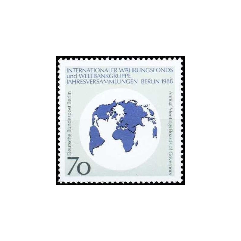Vakarų Berlynas 1988. Pasaulio bankas ir Tarptautinis Valiutos Fondas