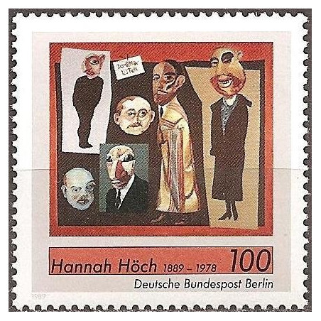 West Berlin stamps (1989) for sale. Painting