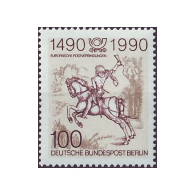 West Berlin stamps (1990) for sale. European postal routes