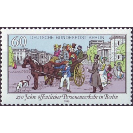 West Berlin stamps (1990) for sale. Public transport