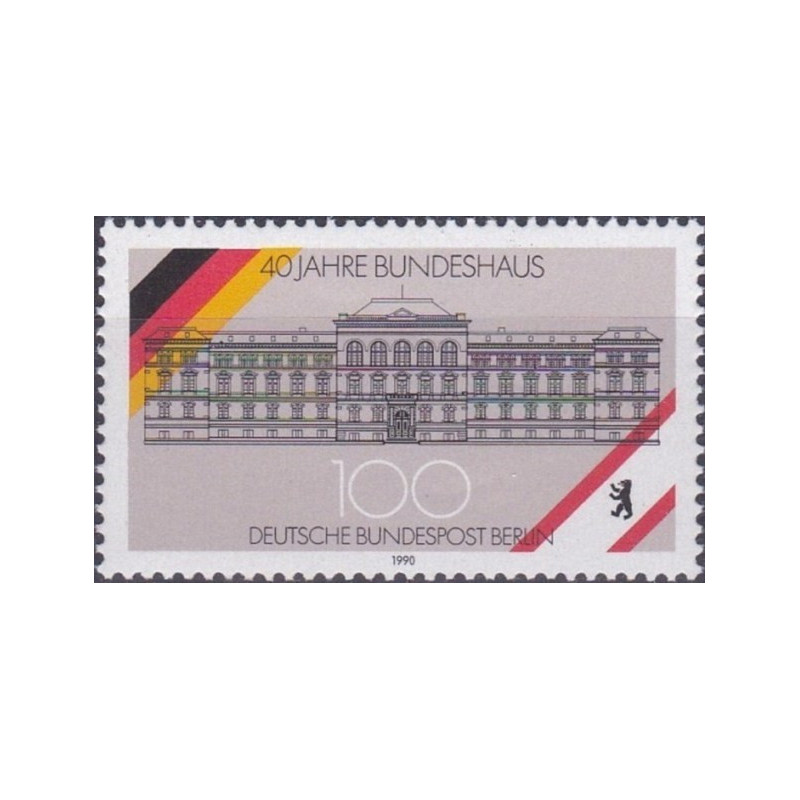 Vakarų Berlynas 1990. Federaliniai rūmai Federalinėje alėjoje