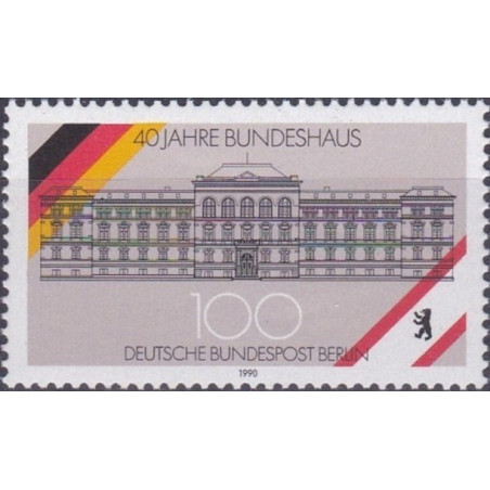 Vakarų Berlynas 1990. Federaliniai rūmai Federalinėje alėjoje