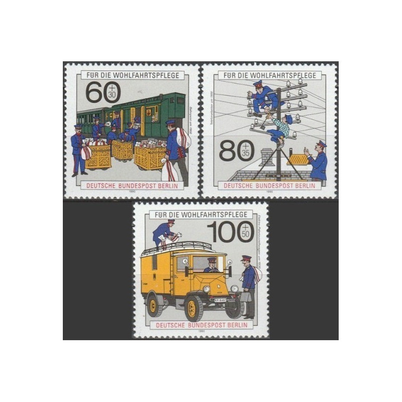 West Berlin stamps (1990) for sale. Post and communication