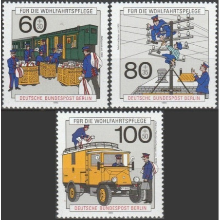 West Berlin stamps (1990) for sale. Post and communication