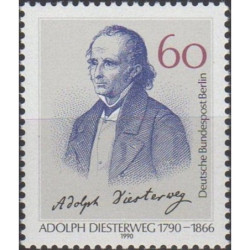 Vakarų Berlyno pašto ženklai (1990). Žymus pedagogas