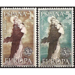 Ispanijos pašto ženklai (1963) - Fantastiškos Europa ženklų kainos‎