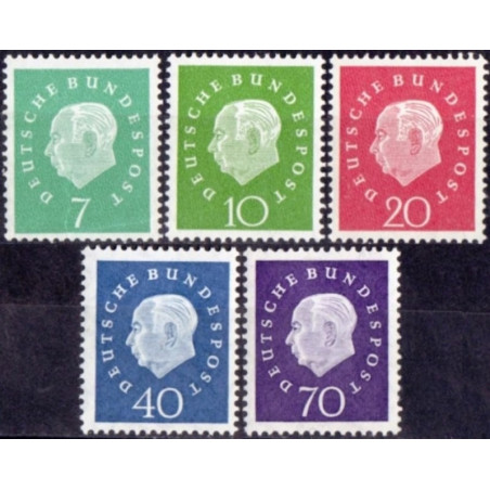 Germany stamps (1959) for sale. President