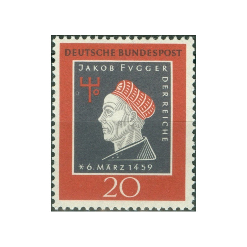 Germany stamps (1959) for sale. Jakob Fugger (German merchant)