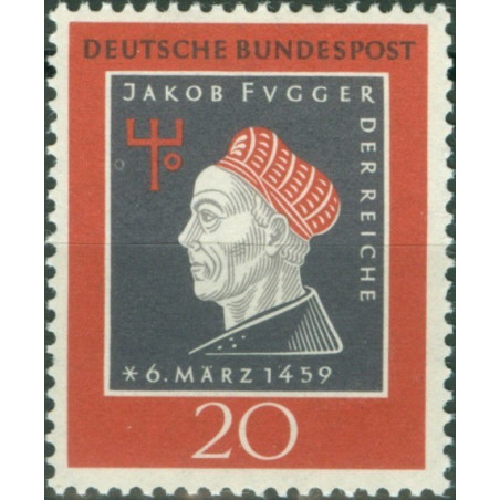 Germany stamps (1959) for sale. Jakob Fugger (German merchant)