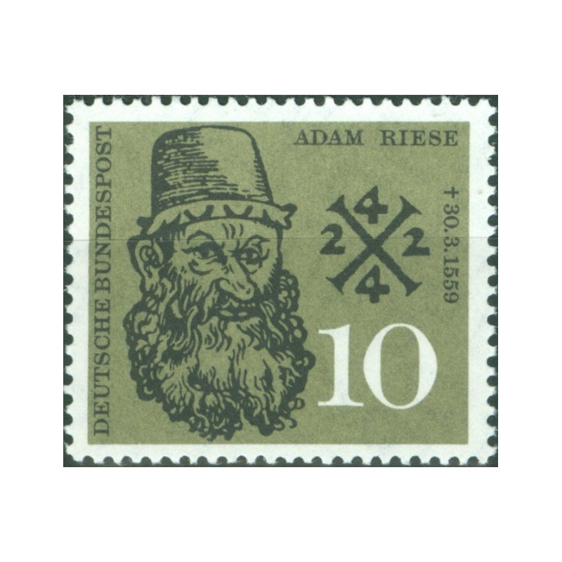 Vokietijos pašto ženklai (1959). Adamas Ryzė (matematikas)