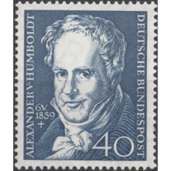 Vokietija 1959. Aleksanderis fon Humboltas (vokiečių gamtininkas, keliautojas, geografas)