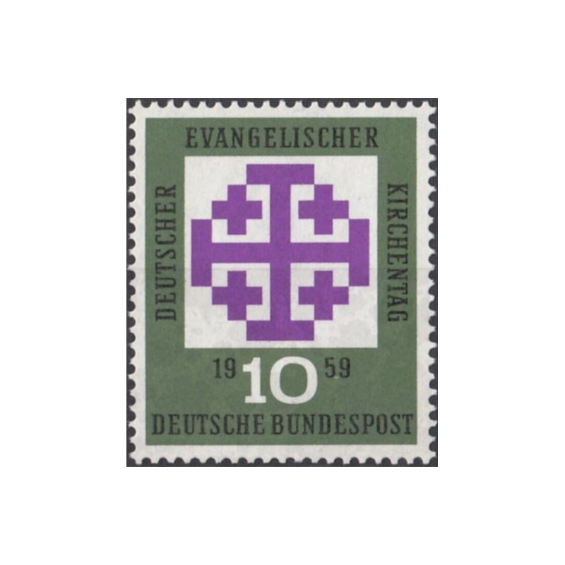 Vokietijos pašto ženklai (1959). Evangelikų bendruomenės asamblėja