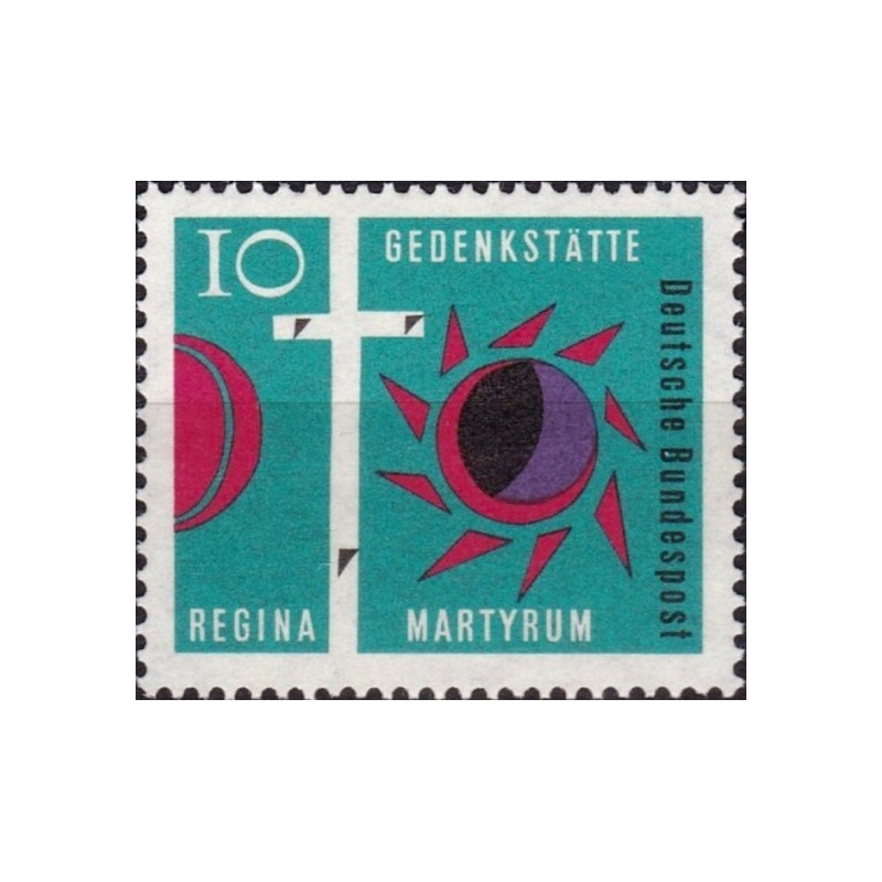 Vokietijos pašto ženklai (1963). Regina Martyrum