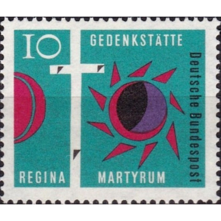 Vokietijos pašto ženklai (1963). Regina Martyrum