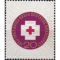 Vokietijos pašto ženklai (1963). Raudonasis Kryžius