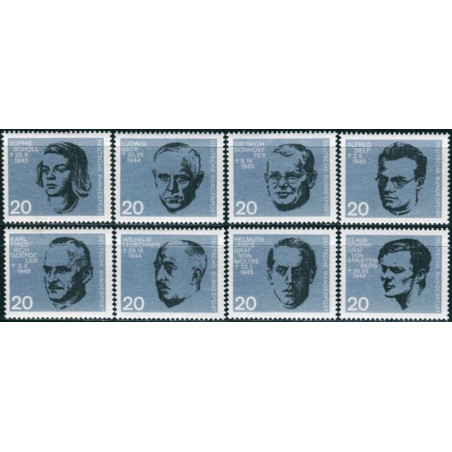 Vokietijos pašto ženklai (1964). Pasikėsinimo į Hitlerį organizatoriai
