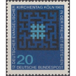 Vokietijos pašto ženklai (1965). Katalikų bendruomenės šventė