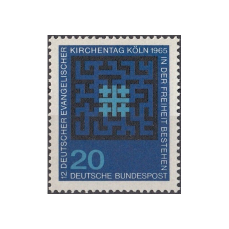 Vokietijos pašto ženklai (1965). Katalikų bendruomenės šventė