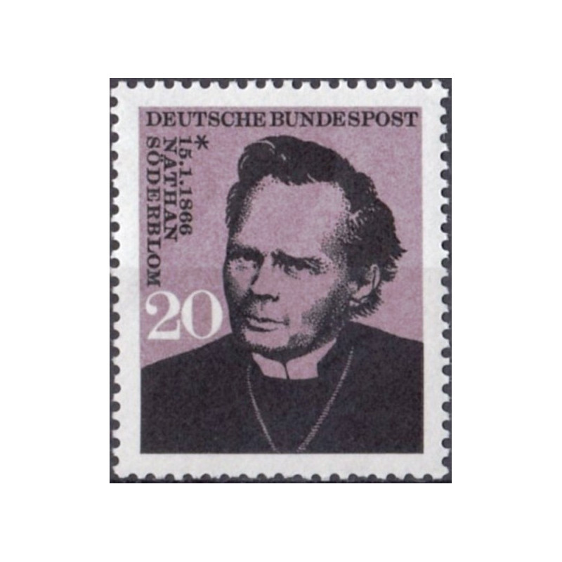 Vokietija 1966. Nobel premijos laureatas (švedų teologas)