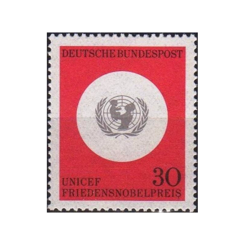 Vokietijos pašto ženklai (1966). UNICEF sukaktis