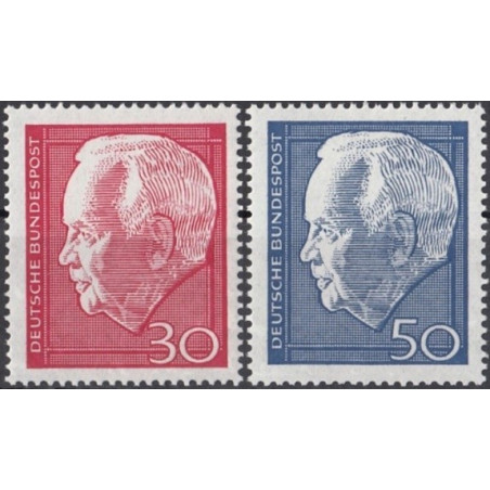 Germany stamps (1967) for sale. President