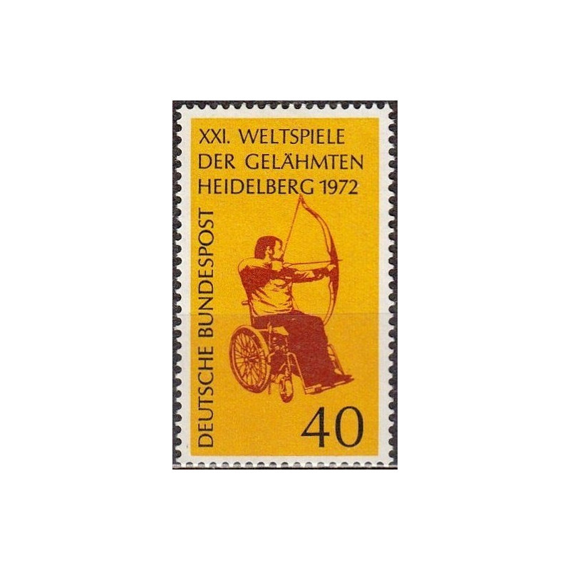Germany stamps (1972) for sale. Sport Games of Disabled