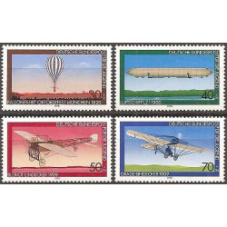 Vokietijos pašto ženklai (1978). Aviacijos istorija