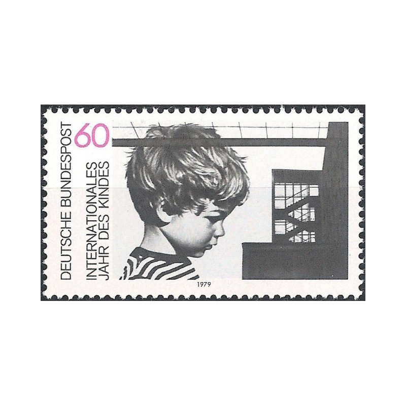 Vokietijos pašto ženklai (1979). Tarptautiniai vaiko metai