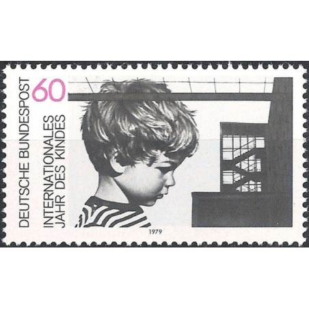 Vokietijos pašto ženklai (1979). Tarptautiniai vaiko metai