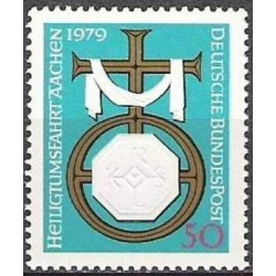 Vokietijos pašto ženklai (1979). Karolis Didysis (frankų karalius)