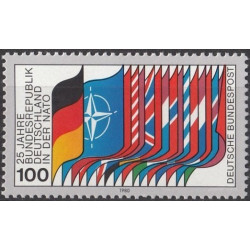 Vokietija 1980. Šiaurės Atlanto Sutarties Organizacija (NATO)