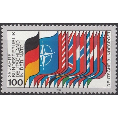 Vokietija 1980. Šiaurės Atlanto Sutarties Organizacija (NATO)