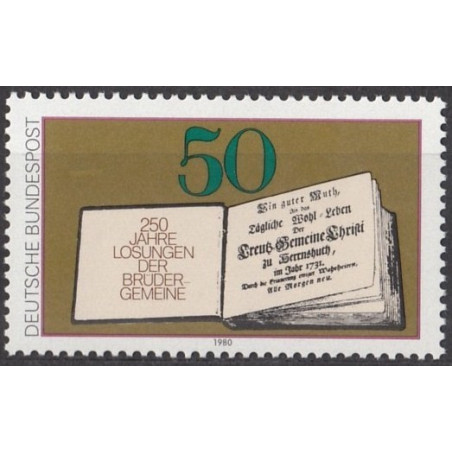 Germany stamps (1980) for sale. History of printing