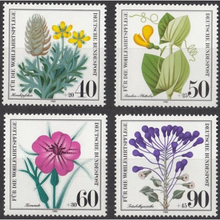 Germany stamps (1980) for sale. Wild flowers