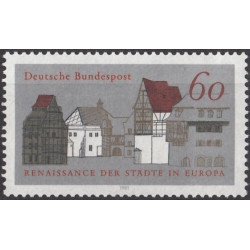 Vokietijos pašto ženklai (1981). Europos architektūros paveldas