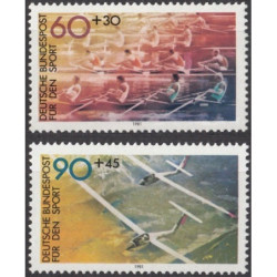 Vokietijos pašto ženklai (1981). Sportas