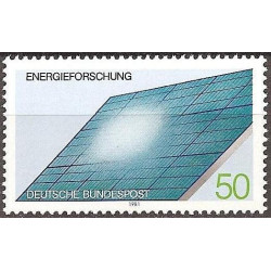 Vokietijos pašto ženklai (1981). Saulės energija