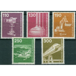 Vokietijos pašto ženklai (1982). Pramonė ir transportas