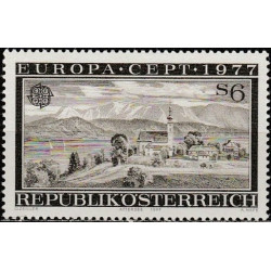 Austrijos pašto ženklai (1977). Kraštovaizdžiai