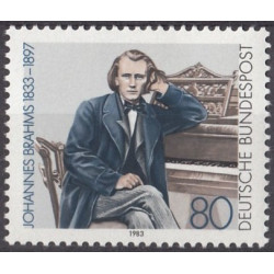 Vokietijos pašto ženklai (1983). Johanesas Bramsas (kompozitorius)