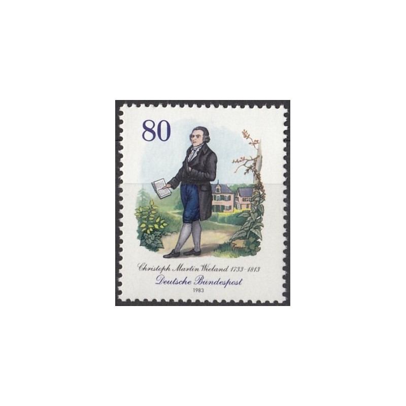 Germany stamps (1983) for sale. Christoph Martin Wieland (writer)