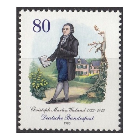 Germany stamps (1983) for sale. Christoph Martin Wieland (writer)