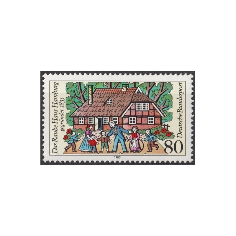 Vokietija 1983. Pirmoji prieglauda (slaugos namai) Hamburge